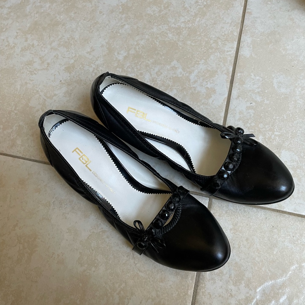 FBL heel leather shoe 7